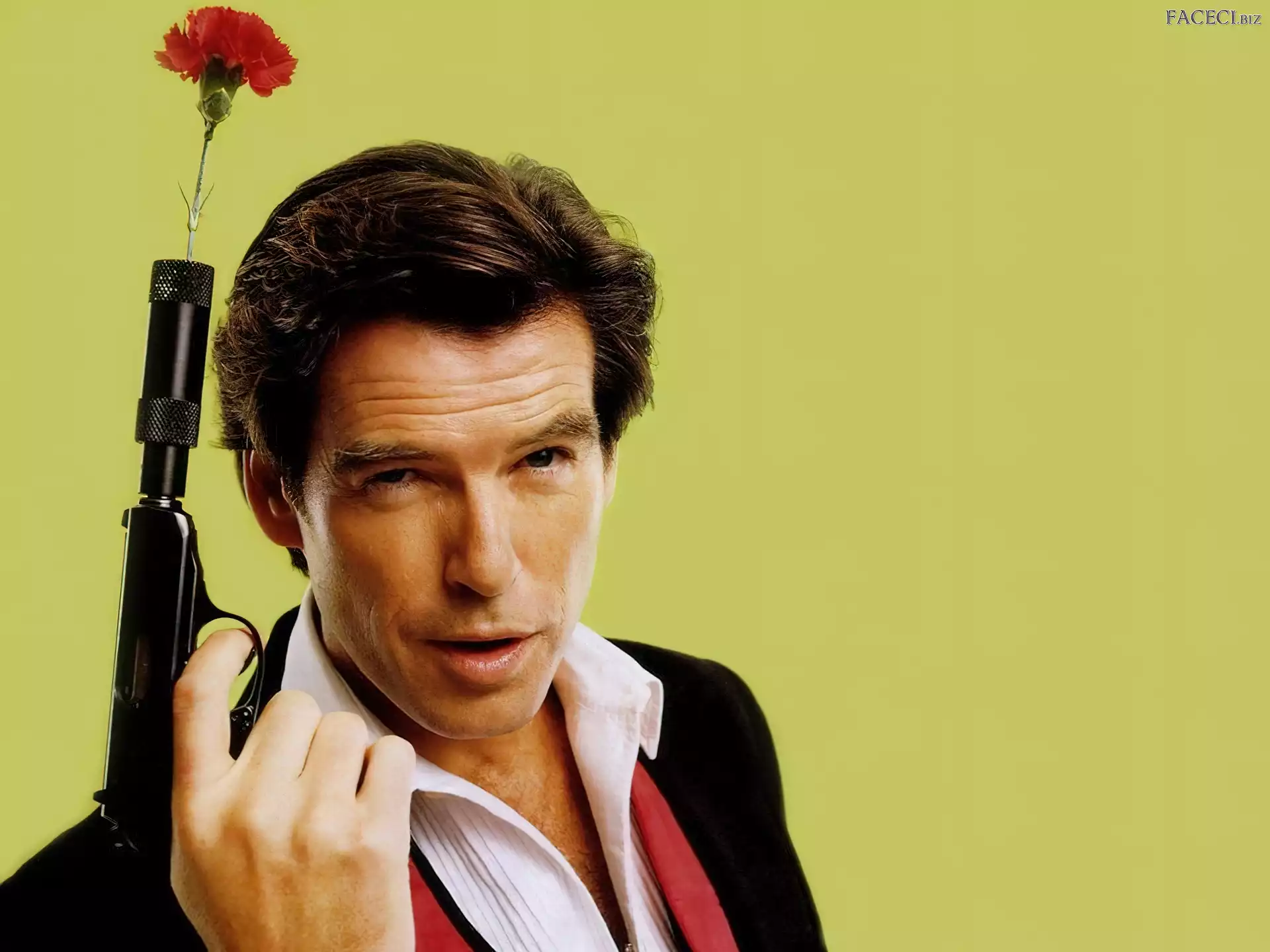 Broń, Pierce Brosnan, Goździk