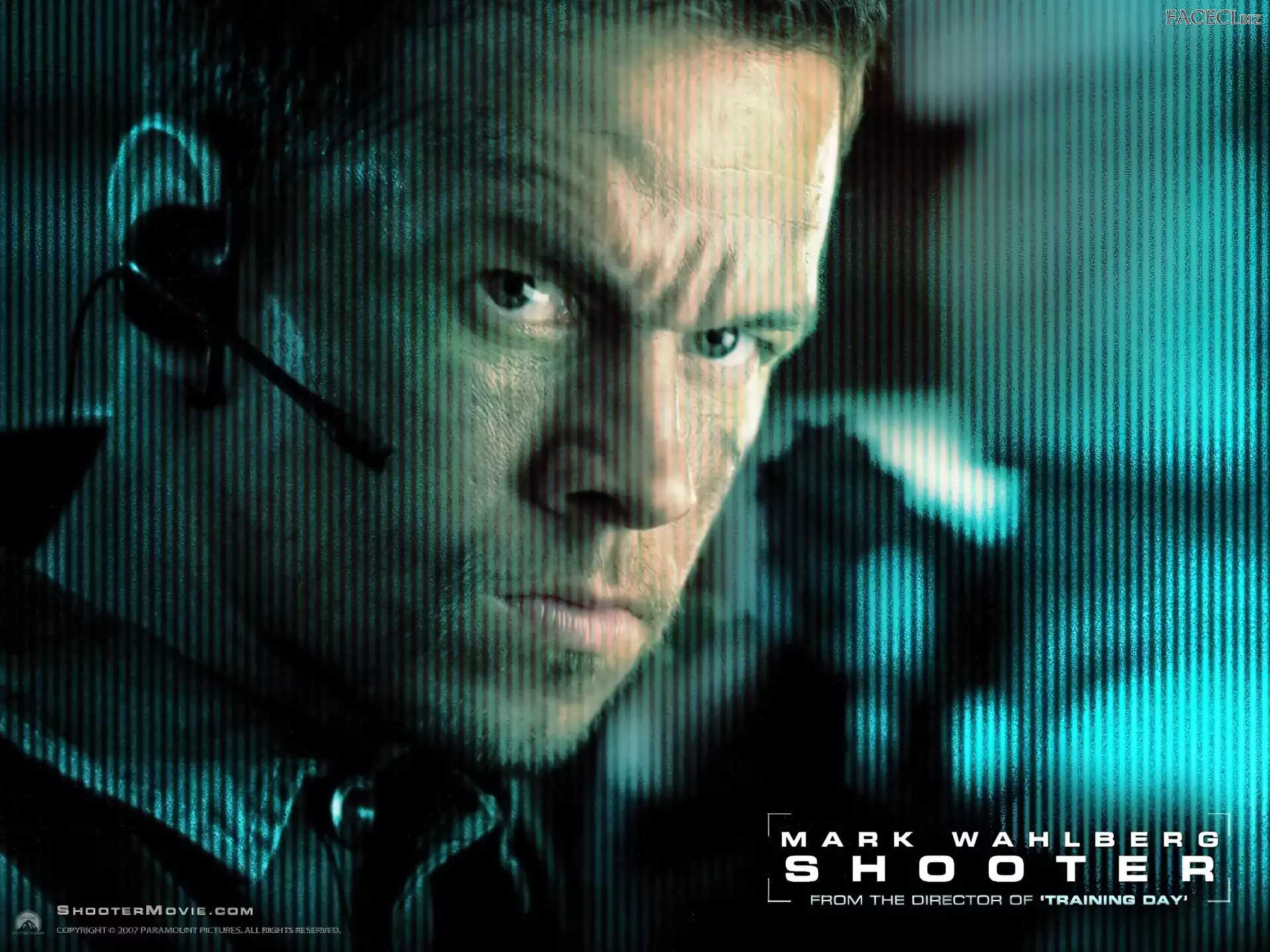 mikrofon, Aktor, Film, Shooter, Mark Wahlberg, twarz